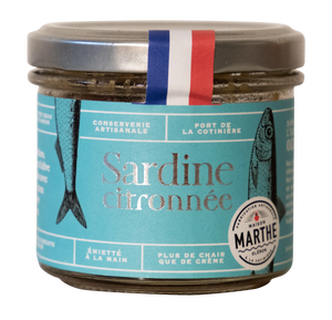 Sardine citronnée