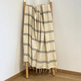 Fouta traditionnelle Calliope 100% coton